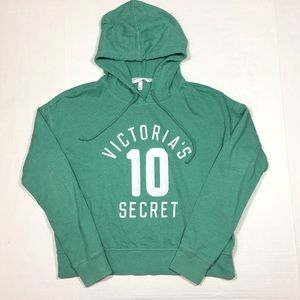 Women’s Victoria’s Secret Green Pullover Hoodie S